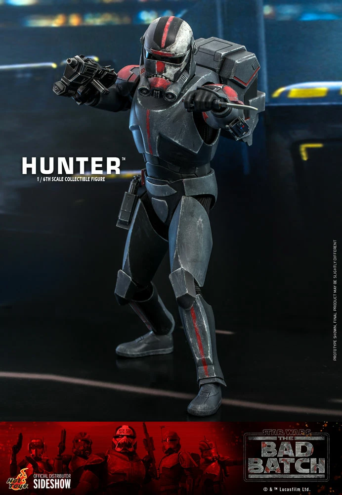 Maybang's Collectibles Hot Toys Star Wars The Bad Batch - Television Masterpiece Series Hunter 1/6 Scale Collectible Figure 6 Maybang's Collectibles Hot Toys Star Wars The Bad Batch - Television Masterpiece Series Hunter 1/6 Scale Collectible Figure