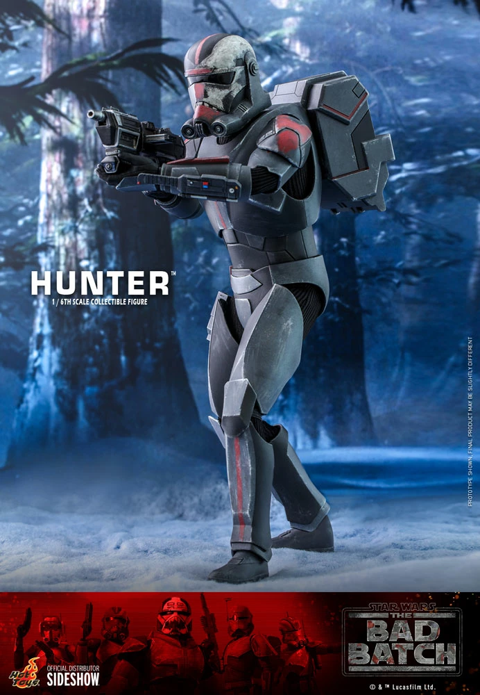 Maybang's Collectibles Hot Toys Star Wars The Bad Batch - Television Masterpiece Series Hunter 1/6 Scale Collectible Figure 8 Maybang's Collectibles Hot Toys Star Wars The Bad Batch - Television Masterpiece Series Hunter 1/6 Scale Collectible Figure