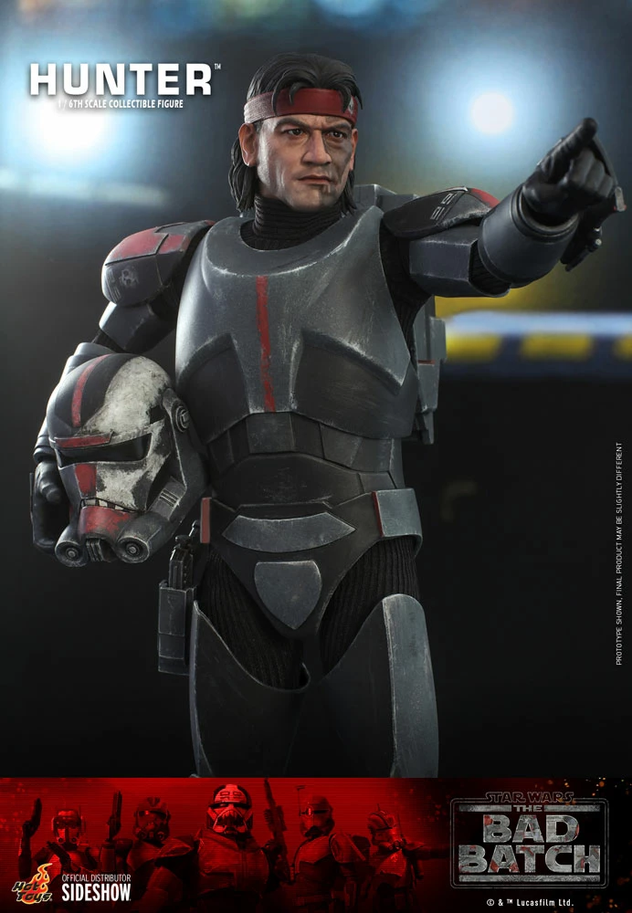 Maybang's Collectibles Hot Toys Star Wars The Bad Batch - Television Masterpiece Series Hunter 1/6 Scale Collectible Figure 10 Maybang's Collectibles Hot Toys Star Wars The Bad Batch - Television Masterpiece Series Hunter 1/6 Scale Collectible Figure