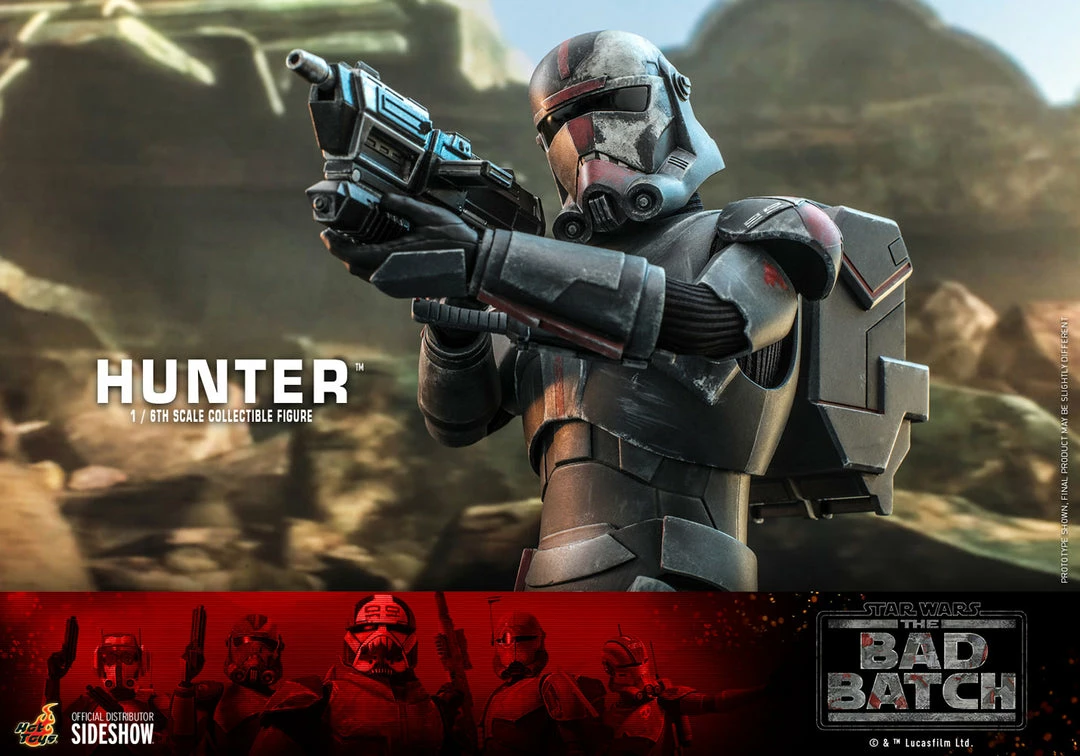 Maybang's Collectibles Hot Toys Star Wars The Bad Batch - Television Masterpiece Series Hunter 1/6 Scale Collectible Figure 15 Maybang's Collectibles Hot Toys Star Wars The Bad Batch - Television Masterpiece Series Hunter 1/6 Scale Collectible Figure
