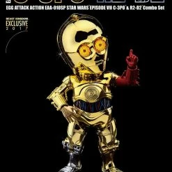 Maybang's Collectibles Beast Kingdom Star Wars Exclusive C-3PO & R2-D2 Chrome Figure Set