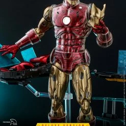 Maybang's Collectibles Hot Toys Marvel Comics The Origins Collection - Comics Masterpiece Series Diecast Iron Man (Delxue) 1/6 Scale Collectible Figure 30 Maybang's Collectibles Hot Toys Marvel Comics The Origins Collection - Comics Masterpiece Series Diecast Iron Man (Delxue) 1/6 Scale Collectible Figure