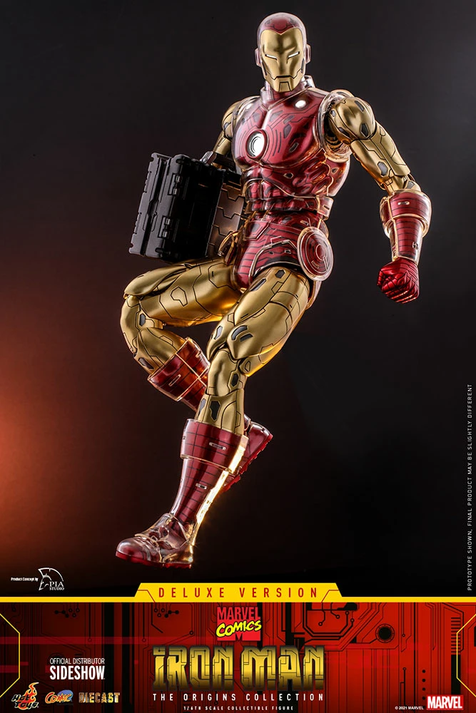 Maybang's Collectibles Hot Toys Marvel Comics The Origins Collection - Comics Masterpiece Series Diecast Iron Man (Delxue) 1/6 Scale Collectible Figure 11 Maybang's Collectibles Hot Toys Marvel Comics The Origins Collection - Comics Masterpiece Series Diecast Iron Man (Delxue) 1/6 Scale Collectible Figure