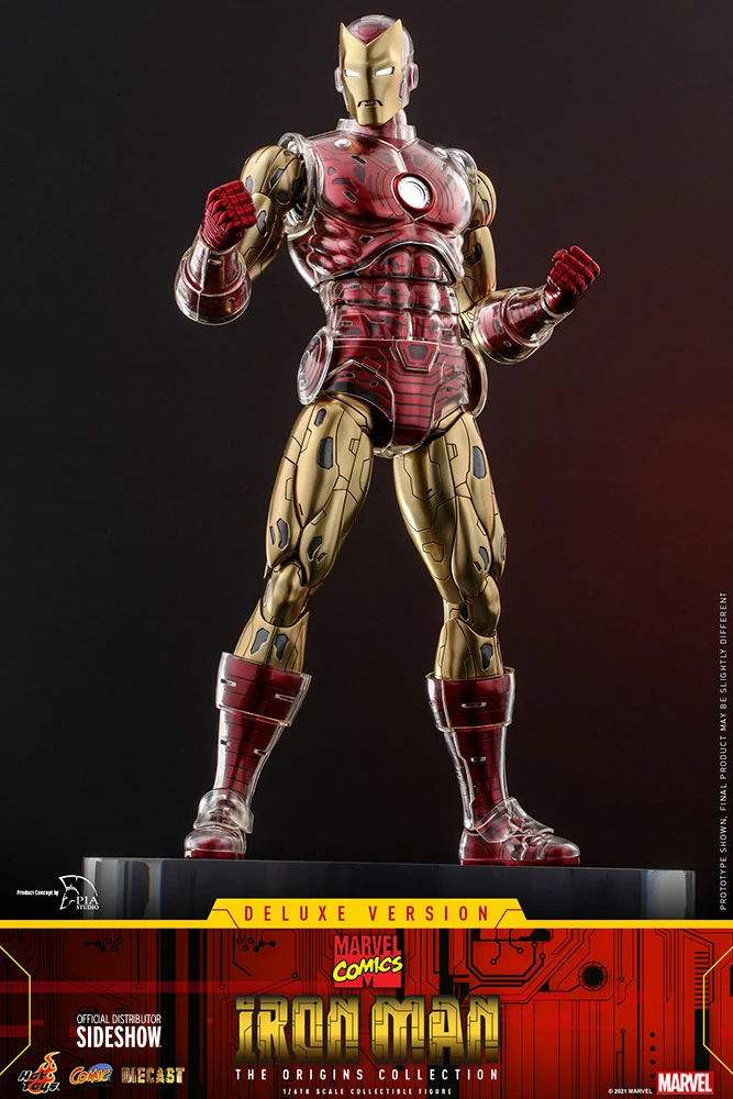 Maybang's Collectibles Hot Toys Marvel Comics The Origins Collection - Comics Masterpiece Series Diecast Iron Man (Delxue) 1/6 Scale Collectible Figure 13 Maybang's Collectibles Hot Toys Marvel Comics The Origins Collection - Comics Masterpiece Series Diecast Iron Man (Delxue) 1/6 Scale Collectible Figure