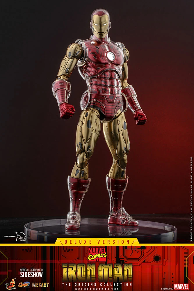 Maybang's Collectibles Hot Toys Marvel Comics The Origins Collection - Comics Masterpiece Series Diecast Iron Man (Delxue) 1/6 Scale Collectible Figure 14 Maybang's Collectibles Hot Toys Marvel Comics The Origins Collection - Comics Masterpiece Series Diecast Iron Man (Delxue) 1/6 Scale Collectible Figure
