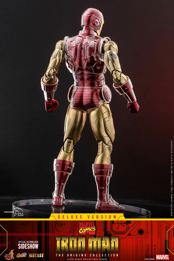Maybang's Collectibles Hot Toys Marvel Comics The Origins Collection - Comics Masterpiece Series Diecast Iron Man (Delxue) 1/6 Scale Collectible Figure 15 Maybang's Collectibles Hot Toys Marvel Comics The Origins Collection - Comics Masterpiece Series Diecast Iron Man (Delxue) 1/6 Scale Collectible Figure