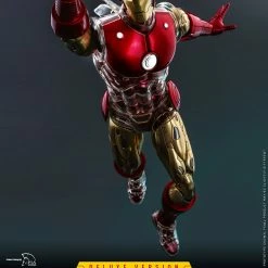 Maybang's Collectibles Hot Toys Marvel Comics The Origins Collection - Comics Masterpiece Series Diecast Iron Man (Delxue) 1/6 Scale Collectible Figure 37 Maybang's Collectibles Hot Toys Marvel Comics The Origins Collection - Comics Masterpiece Series Diecast Iron Man (Delxue) 1/6 Scale Collectible Figure