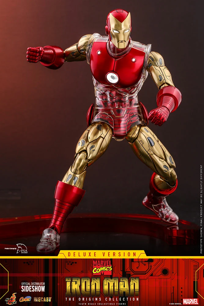 Maybang's Collectibles Hot Toys Marvel Comics The Origins Collection - Comics Masterpiece Series Diecast Iron Man (Delxue) 1/6 Scale Collectible Figure 18 Maybang's Collectibles Hot Toys Marvel Comics The Origins Collection - Comics Masterpiece Series Diecast Iron Man (Delxue) 1/6 Scale Collectible Figure