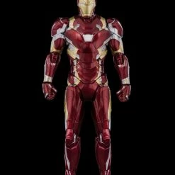 Maybang's Collectibles Threezero Marvel Infinity Saga Captain America: Civil War Iron Man Mark 46 DLX 1/12 Scale Die-Cast Action Figure 24 Maybang's Collectibles Threezero Marvel Infinity Saga Captain America: Civil War Iron Man Mark 46 DLX 1/12 Scale Die-Cast Action Figure
