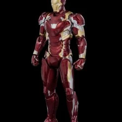 Maybang's Collectibles Threezero Marvel Infinity Saga Captain America: Civil War Iron Man Mark 46 DLX 1/12 Scale Die-Cast Action Figure 25 Maybang's Collectibles Threezero Marvel Infinity Saga Captain America: Civil War Iron Man Mark 46 DLX 1/12 Scale Die-Cast Action Figure