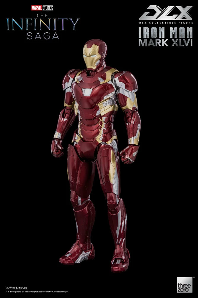 Maybang's Collectibles Threezero Marvel Infinity Saga Captain America: Civil War Iron Man Mark 46 DLX 1/12 Scale Die-Cast Action Figure 4 Maybang's Collectibles Threezero Marvel Infinity Saga Captain America: Civil War Iron Man Mark 46 DLX 1/12 Scale Die-Cast Action Figure