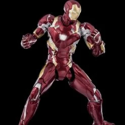 Maybang's Collectibles Threezero Marvel Infinity Saga Captain America: Civil War Iron Man Mark 46 DLX 1/12 Scale Die-Cast Action Figure 28 Maybang's Collectibles Threezero Marvel Infinity Saga Captain America: Civil War Iron Man Mark 46 DLX 1/12 Scale Die-Cast Action Figure