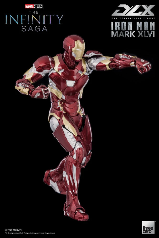 Maybang's Collectibles Threezero Marvel Infinity Saga Captain America: Civil War Iron Man Mark 46 DLX 1/12 Scale Die-Cast Action Figure 8 Maybang's Collectibles Threezero Marvel Infinity Saga Captain America: Civil War Iron Man Mark 46 DLX 1/12 Scale Die-Cast Action Figure