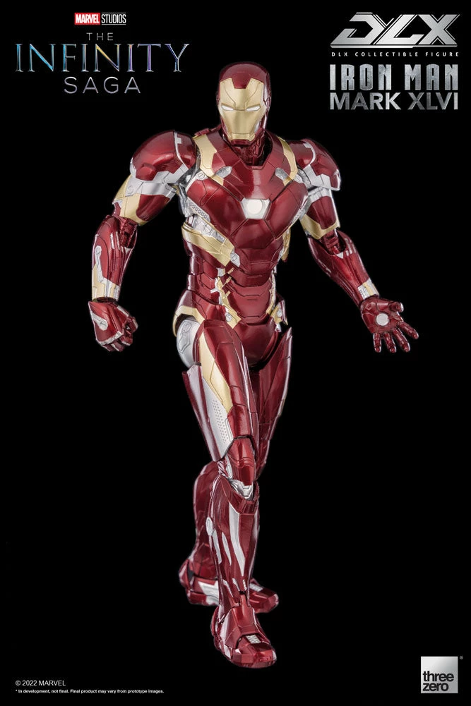 Maybang's Collectibles Threezero Marvel Infinity Saga Captain America: Civil War Iron Man Mark 46 DLX 1/12 Scale Die-Cast Action Figure 9 Maybang's Collectibles Threezero Marvel Infinity Saga Captain America: Civil War Iron Man Mark 46 DLX 1/12 Scale Die-Cast Action Figure