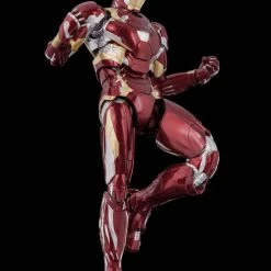 Maybang's Collectibles Threezero Marvel Infinity Saga Captain America: Civil War Iron Man Mark 46 DLX 1/12 Scale Die-Cast Action Figure