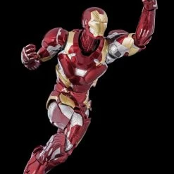 Maybang's Collectibles Threezero Marvel Infinity Saga Captain America: Civil War Iron Man Mark 46 DLX 1/12 Scale Die-Cast Action Figure 32 Maybang's Collectibles Threezero Marvel Infinity Saga Captain America: Civil War Iron Man Mark 46 DLX 1/12 Scale Die-Cast Action Figure