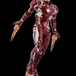 Maybang's Collectibles Threezero Marvel Infinity Saga Captain America: Civil War Iron Man Mark 46 DLX 1/12 Scale Die-Cast Action Figure 33 Maybang's Collectibles Threezero Marvel Infinity Saga Captain America: Civil War Iron Man Mark 46 DLX 1/12 Scale Die-Cast Action Figure