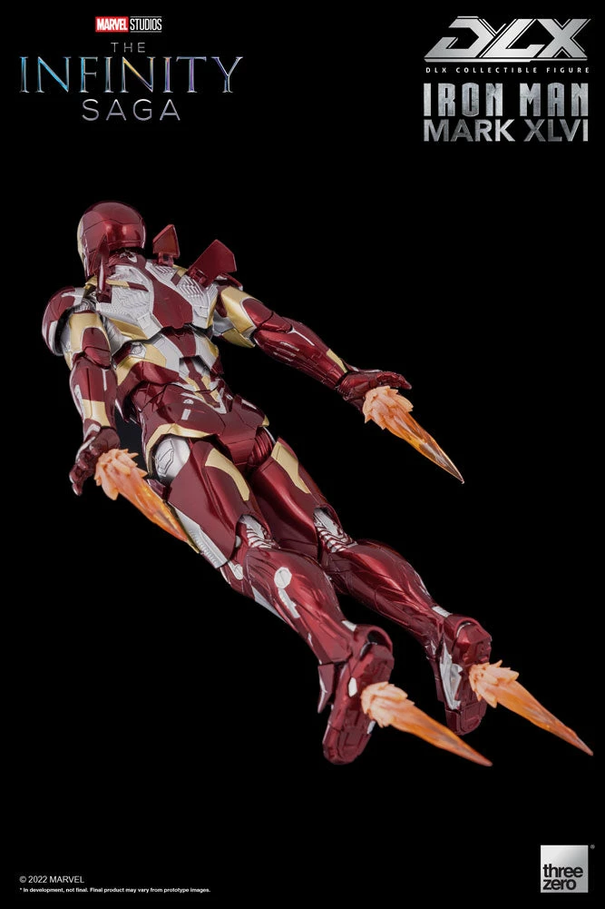 Maybang's Collectibles Threezero Marvel Infinity Saga Captain America: Civil War Iron Man Mark 46 DLX 1/12 Scale Die-Cast Action Figure 13 Maybang's Collectibles Threezero Marvel Infinity Saga Captain America: Civil War Iron Man Mark 46 DLX 1/12 Scale Die-Cast Action Figure