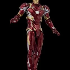 Maybang's Collectibles Threezero Marvel Infinity Saga Captain America: Civil War Iron Man Mark 46 DLX 1/12 Scale Die-Cast Action Figure 35 Maybang's Collectibles Threezero Marvel Infinity Saga Captain America: Civil War Iron Man Mark 46 DLX 1/12 Scale Die-Cast Action Figure