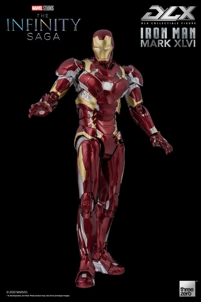 Maybang's Collectibles Threezero Marvel Infinity Saga Captain America: Civil War Iron Man Mark 46 DLX 1/12 Scale Die-Cast Action Figure 14 Maybang's Collectibles Threezero Marvel Infinity Saga Captain America: Civil War Iron Man Mark 46 DLX 1/12 Scale Die-Cast Action Figure