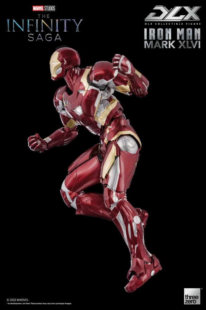 Maybang's Collectibles Threezero Marvel Infinity Saga Captain America: Civil War Iron Man Mark 46 DLX 1/12 Scale Die-Cast Action Figure 16 Maybang's Collectibles Threezero Marvel Infinity Saga Captain America: Civil War Iron Man Mark 46 DLX 1/12 Scale Die-Cast Action Figure