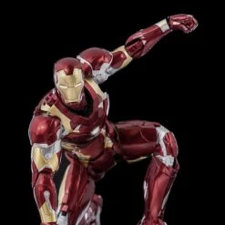Maybang's Collectibles Threezero Marvel Infinity Saga Captain America: Civil War Iron Man Mark 46 DLX 1/12 Scale Die-Cast Action Figure 38 Maybang's Collectibles Threezero Marvel Infinity Saga Captain America: Civil War Iron Man Mark 46 DLX 1/12 Scale Die-Cast Action Figure