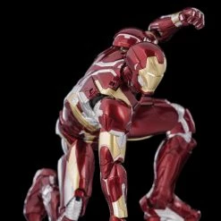 Maybang's Collectibles Threezero Marvel Infinity Saga Captain America: Civil War Iron Man Mark 46 DLX 1/12 Scale Die-Cast Action Figure 39 Maybang's Collectibles Threezero Marvel Infinity Saga Captain America: Civil War Iron Man Mark 46 DLX 1/12 Scale Die-Cast Action Figure