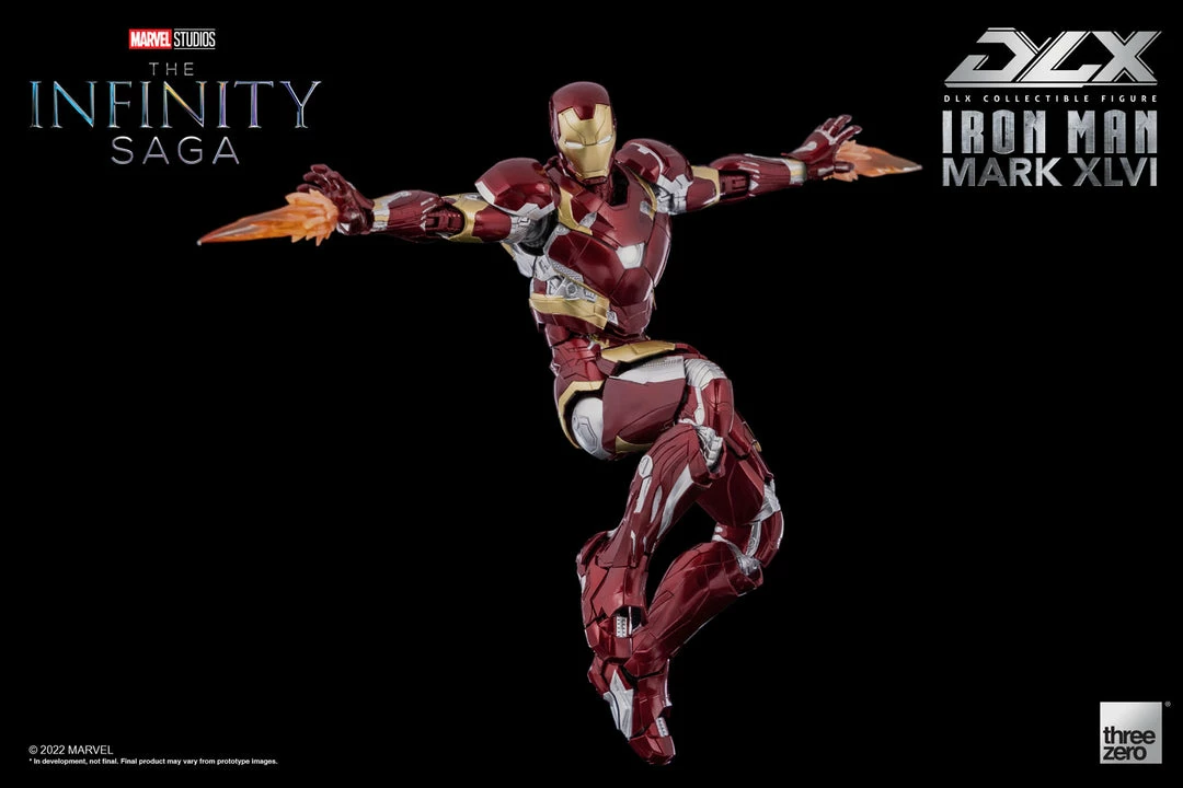 Maybang's Collectibles Threezero Marvel Infinity Saga Captain America: Civil War Iron Man Mark 46 DLX 1/12 Scale Die-Cast Action Figure 19 Maybang's Collectibles Threezero Marvel Infinity Saga Captain America: Civil War Iron Man Mark 46 DLX 1/12 Scale Die-Cast Action Figure