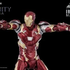 Maybang's Collectibles Threezero Marvel Infinity Saga Captain America: Civil War Iron Man Mark 46 DLX 1/12 Scale Die-Cast Action Figure 41 Maybang's Collectibles Threezero Marvel Infinity Saga Captain America: Civil War Iron Man Mark 46 DLX 1/12 Scale Die-Cast Action Figure