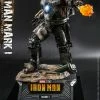 Maybang's Collectibles Hot Toys Marvel Iron Man Iron Man Mark I Suit Diecast 1/6 Scale 12" Collectible Figure
