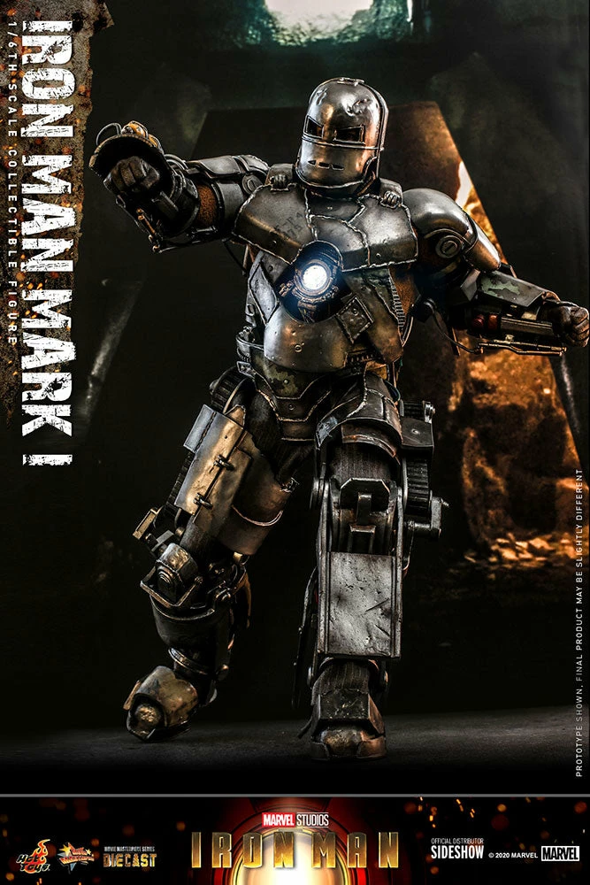 Maybang's Collectibles Hot Toys Marvel Iron Man Iron Man Mark I Suit Diecast 1/6 Scale 12" Collectible Figure 2 Maybang's Collectibles Hot Toys Marvel Iron Man Iron Man Mark I Suit Diecast 1/6 Scale 12" Collectible Figure