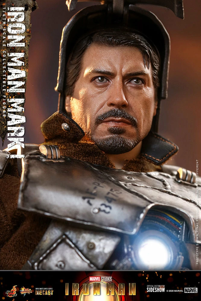 Maybang's Collectibles Hot Toys Marvel Iron Man Iron Man Mark I Suit Diecast 1/6 Scale 12" Collectible Figure 7 Maybang's Collectibles Hot Toys Marvel Iron Man Iron Man Mark I Suit Diecast 1/6 Scale 12" Collectible Figure