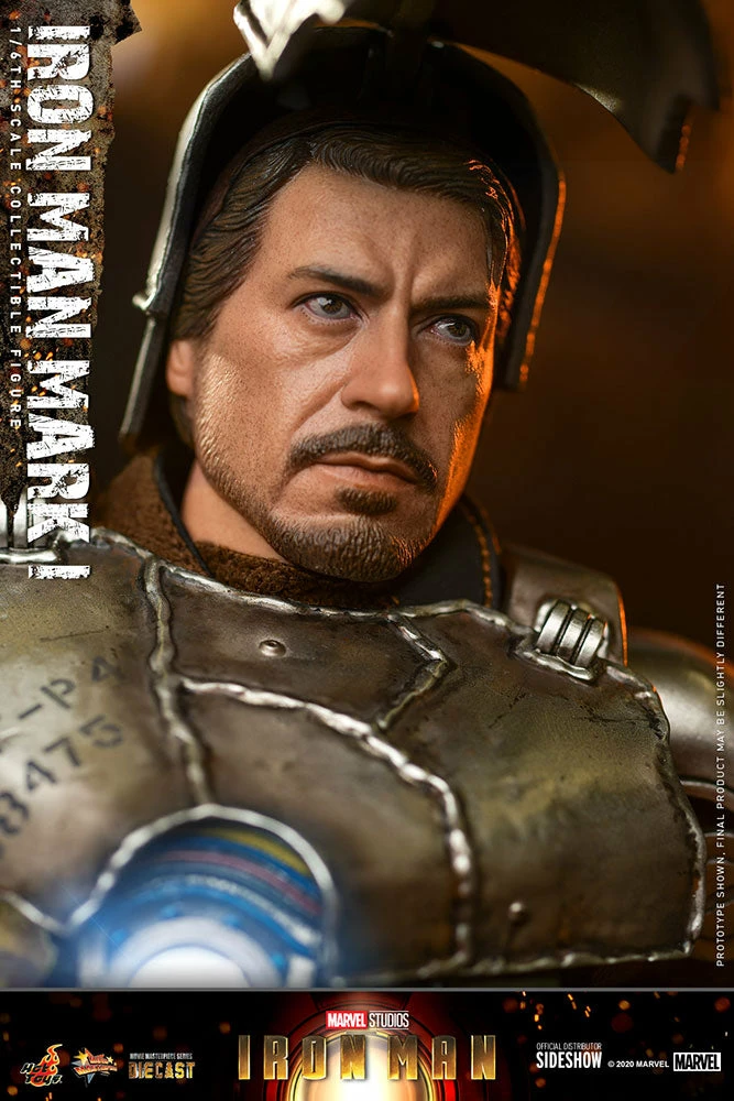 Maybang's Collectibles Hot Toys Marvel Iron Man Iron Man Mark I Suit Diecast 1/6 Scale 12" Collectible Figure 8 Maybang's Collectibles Hot Toys Marvel Iron Man Iron Man Mark I Suit Diecast 1/6 Scale 12" Collectible Figure