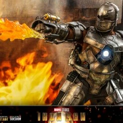 Maybang's Collectibles Hot Toys Marvel Iron Man Iron Man Mark I Suit Diecast 1/6 Scale 12" Collectible Figure 28 Maybang's Collectibles Hot Toys Marvel Iron Man Iron Man Mark I Suit Diecast 1/6 Scale 12