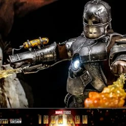 Maybang's Collectibles Hot Toys Marvel Iron Man Iron Man Mark I Suit Diecast 1/6 Scale 12" Collectible Figure 30 Maybang's Collectibles Hot Toys Marvel Iron Man Iron Man Mark I Suit Diecast 1/6 Scale 12