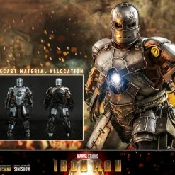 Maybang's Collectibles Hot Toys Marvel Iron Man Iron Man Mark I Suit Diecast 1/6 Scale 12" Collectible Figure 33 Maybang's Collectibles Hot Toys Marvel Iron Man Iron Man Mark I Suit Diecast 1/6 Scale 12