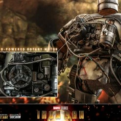 Maybang's Collectibles Hot Toys Marvel Iron Man Iron Man Mark I Suit Diecast 1/6 Scale 12" Collectible Figure 34 Maybang's Collectibles Hot Toys Marvel Iron Man Iron Man Mark I Suit Diecast 1/6 Scale 12