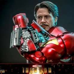 Maybang's Collectibles Hot Toys Marvel Comics Iron Man (2008) Iron Man Mark III (2.0) Diecast 1/6 Scale 12
