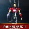 Maybang's Collectibles Hot Toys Marvel Comics Iron Man Iron Man Mark III (Construction Version) Reissue 1/6 Scale Collectible Figure