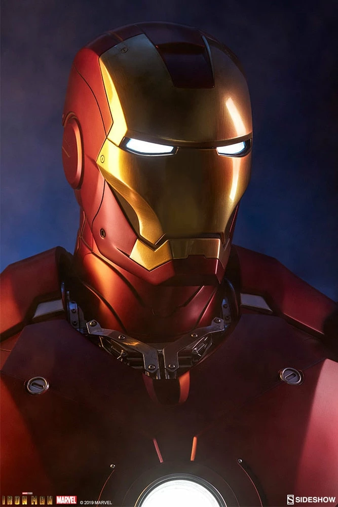 Maybang's Collectibles Sideshow Marvel Comics Iron Man Iron Man Mark III Life-Size Bust Statue Sideshow Collectibles 3 Maybang's Collectibles Sideshow Marvel Comics Iron Man Iron Man Mark III Life-Size Bust Statue Sideshow Collectibles