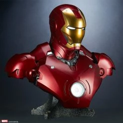 Maybang's Collectibles Sideshow Marvel Comics Iron Man Iron Man Mark III Life-Size Bust Statue Sideshow Collectibles 24 Maybang's Collectibles Sideshow Marvel Comics Iron Man Iron Man Mark III Life-Size Bust Statue Sideshow Collectibles
