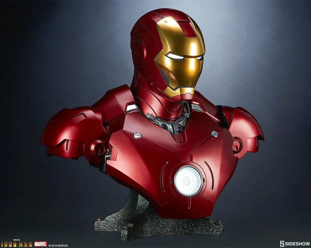 Maybang's Collectibles Sideshow Marvel Comics Iron Man Iron Man Mark III Life-Size Bust Statue Sideshow Collectibles 5 Maybang's Collectibles Sideshow Marvel Comics Iron Man Iron Man Mark III Life-Size Bust Statue Sideshow Collectibles