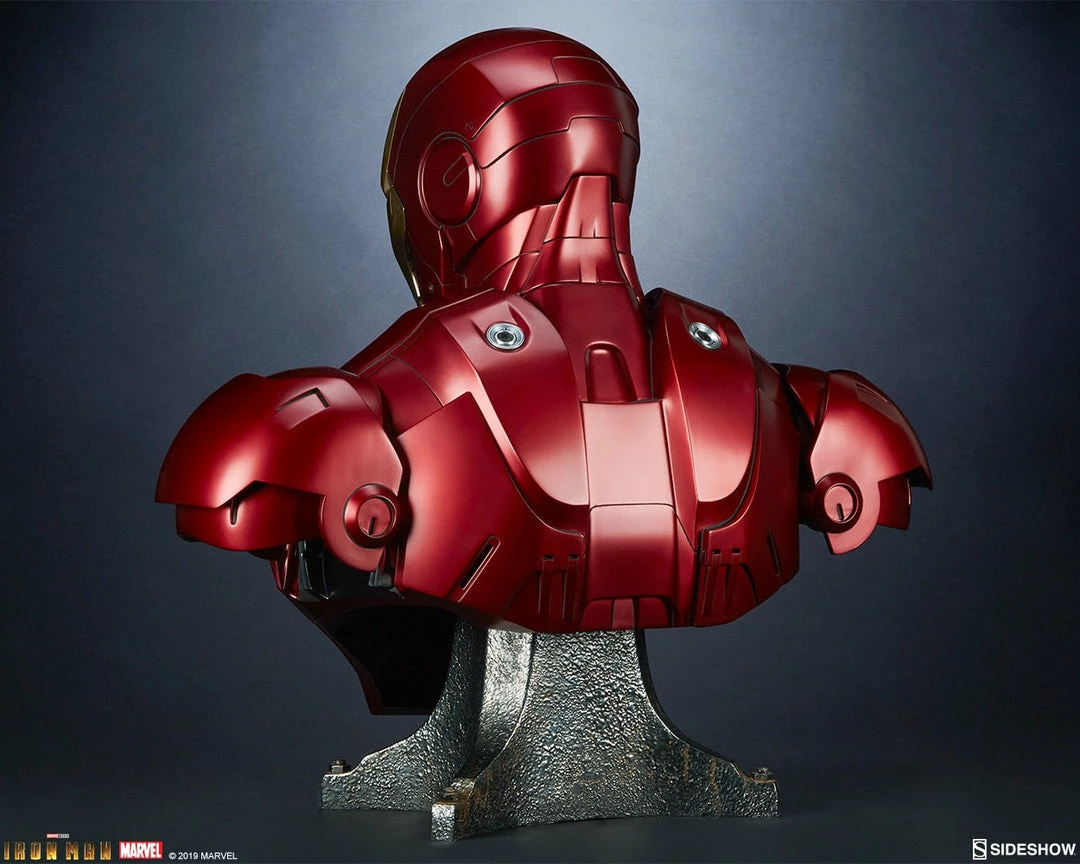 Maybang's Collectibles Sideshow Marvel Comics Iron Man Iron Man Mark III Life-Size Bust Statue Sideshow Collectibles 9 Maybang's Collectibles Sideshow Marvel Comics Iron Man Iron Man Mark III Life-Size Bust Statue Sideshow Collectibles