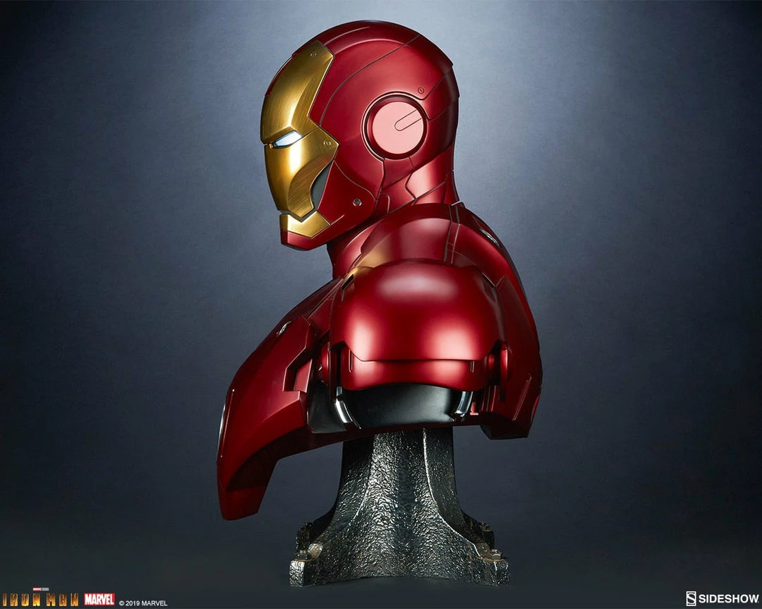 Maybang's Collectibles Sideshow Marvel Comics Iron Man Iron Man Mark III Life-Size Bust Statue Sideshow Collectibles 10 Maybang's Collectibles Sideshow Marvel Comics Iron Man Iron Man Mark III Life-Size Bust Statue Sideshow Collectibles