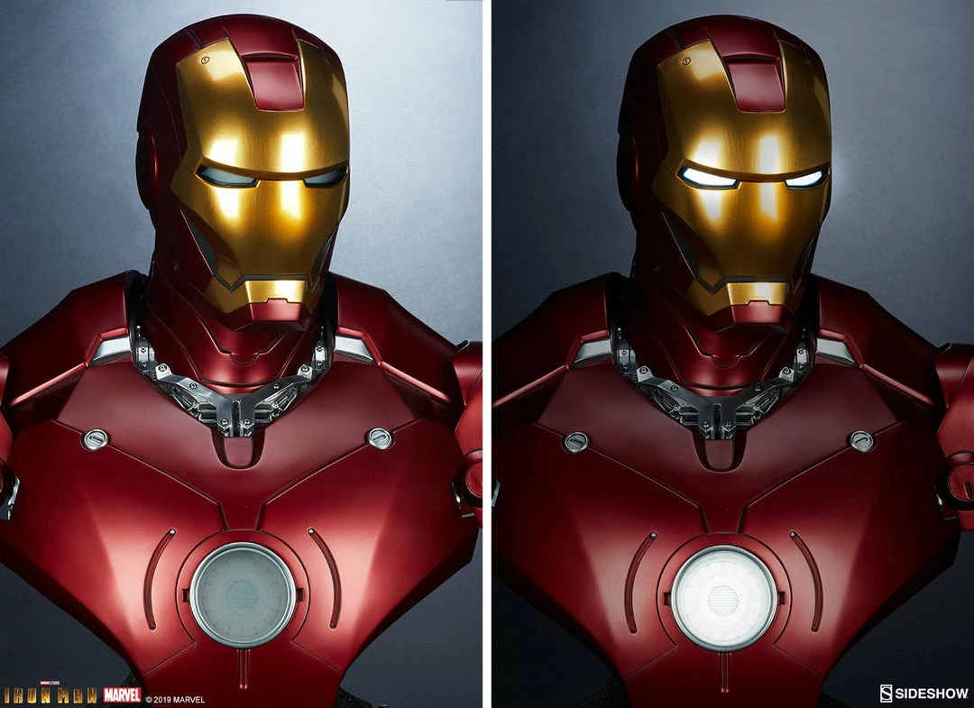 Maybang's Collectibles Sideshow Marvel Comics Iron Man Iron Man Mark III Life-Size Bust Statue Sideshow Collectibles 12 Maybang's Collectibles Sideshow Marvel Comics Iron Man Iron Man Mark III Life-Size Bust Statue Sideshow Collectibles