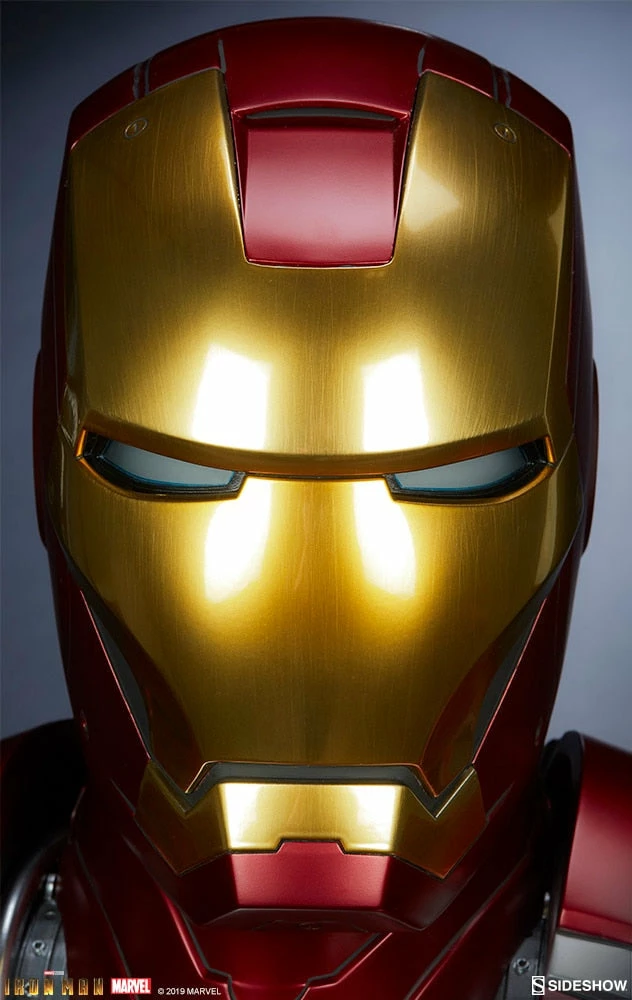 Maybang's Collectibles Sideshow Marvel Comics Iron Man Iron Man Mark III Life-Size Bust Statue Sideshow Collectibles 14 Maybang's Collectibles Sideshow Marvel Comics Iron Man Iron Man Mark III Life-Size Bust Statue Sideshow Collectibles