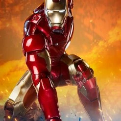 Maybang's Collectibles Sideshow Marvel Comics Iron Man Iron Man Mark III 1/4 Scale Maquette Statue Sideshow Collectibles