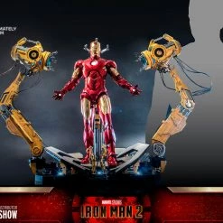 Maybang's Collectibles Hot Toys Marvel Comics Iron Man 2 Iron Man Mark IV With Suit-Up Gantry 1/4 Quarter Scale Collectibles Figure Set 26 Maybang's Collectibles Hot Toys Marvel Comics Iron Man 2 Iron Man Mark IV With Suit-Up Gantry 1/4 Quarter Scale Collectibles Figure Set