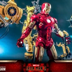 Maybang's Collectibles Hot Toys Marvel Comics Iron Man 2 Iron Man Mark IV With Suit-Up Gantry 1/4 Quarter Scale Collectibles Figure Set 29 Maybang's Collectibles Hot Toys Marvel Comics Iron Man 2 Iron Man Mark IV With Suit-Up Gantry 1/4 Quarter Scale Collectibles Figure Set