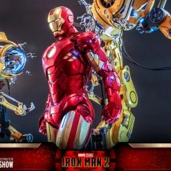 Maybang's Collectibles Hot Toys Marvel Comics Iron Man 2 Iron Man Mark IV With Suit-Up Gantry 1/4 Quarter Scale Collectibles Figure Set 31 Maybang's Collectibles Hot Toys Marvel Comics Iron Man 2 Iron Man Mark IV With Suit-Up Gantry 1/4 Quarter Scale Collectibles Figure Set